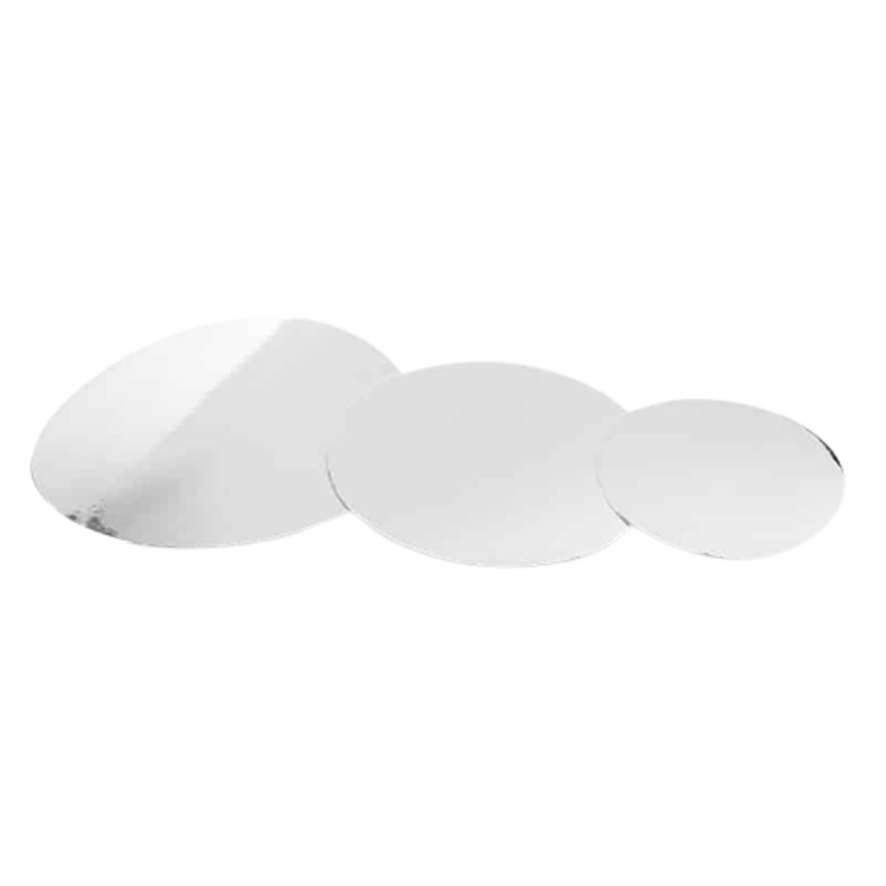 Mirror Board Circles Assorted Sizes – 3" or 4" Round Mirror Boards, 25 Pack – Reflective Craft Circles for Classroom Crafts, STEM Projects & DIY Decorations